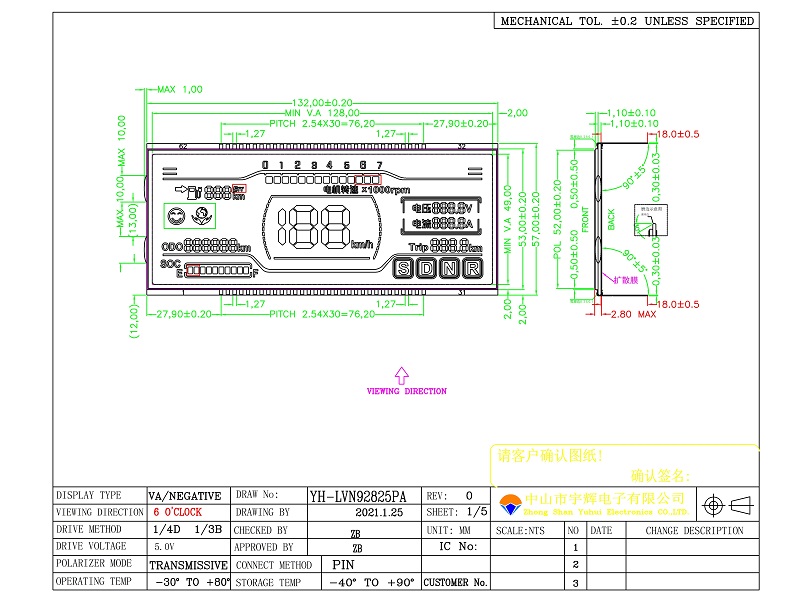 電動(dòng)車LCD液晶屏 電動(dòng)車LCD液晶屏